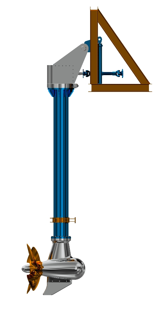 Ship maneuvering and propulsion systems Yucel Master Turkey  Bow Thruster Rudder Propeller Azimuth Thruster Marine Thruster Dynamic Position Thruster